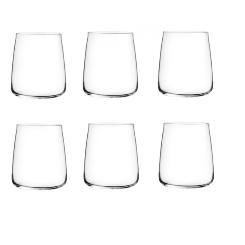 Set 6 pahare pentru apa, suc Essential E42, RCR Crystal, 42 cl