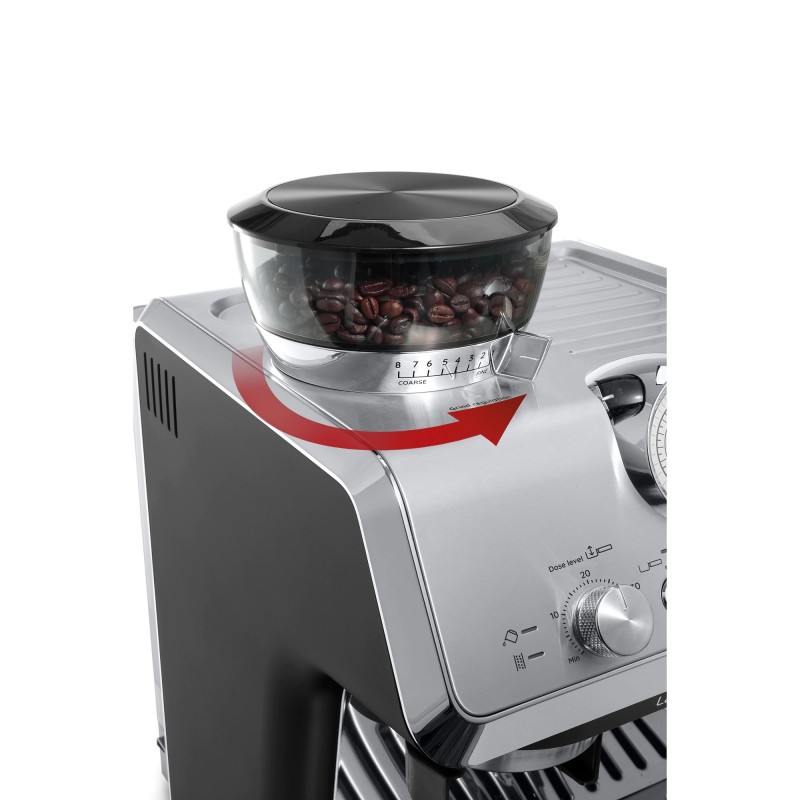 Espressor Manual La Specialista ARTE EC9155.MB, 1,5L, 15 Bar, 1300W, Negru/Argintiu