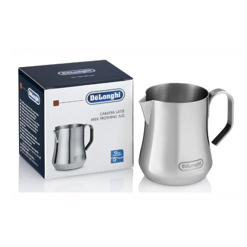 Cana pentru spumarea laptelui DLSC060 DeLonghi, Otel inoxidabil, 350 ml