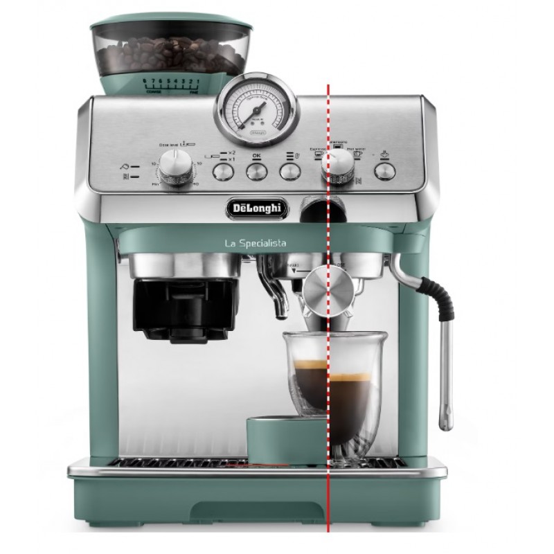 Espressor manual DeLonghi La Specialista Arte EC9155.W 0132126061, 1,5l, 15 bar, 1300w, alb