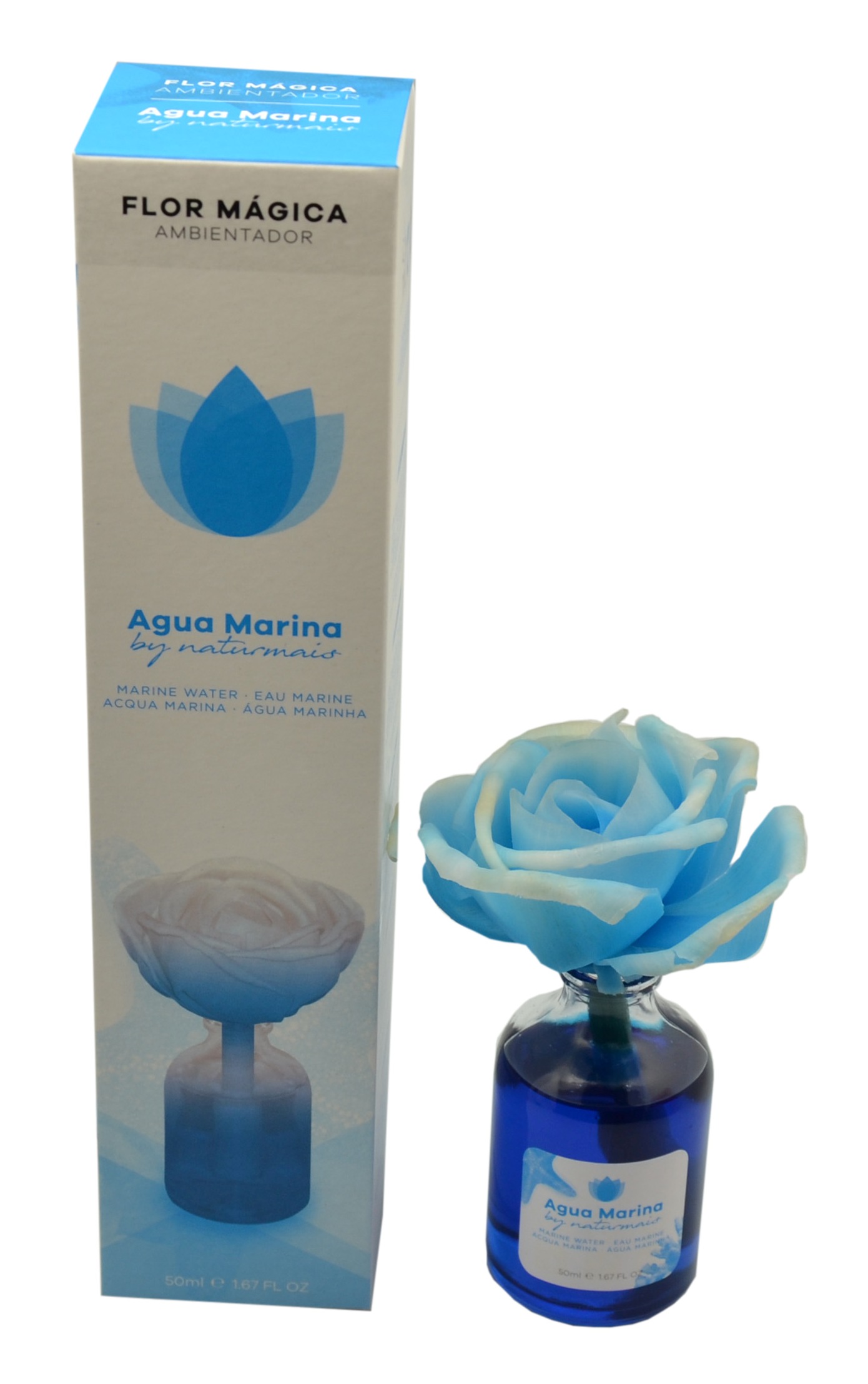 Odorizant camera Floare Magica, Agua Marina, 50ml , Mikado