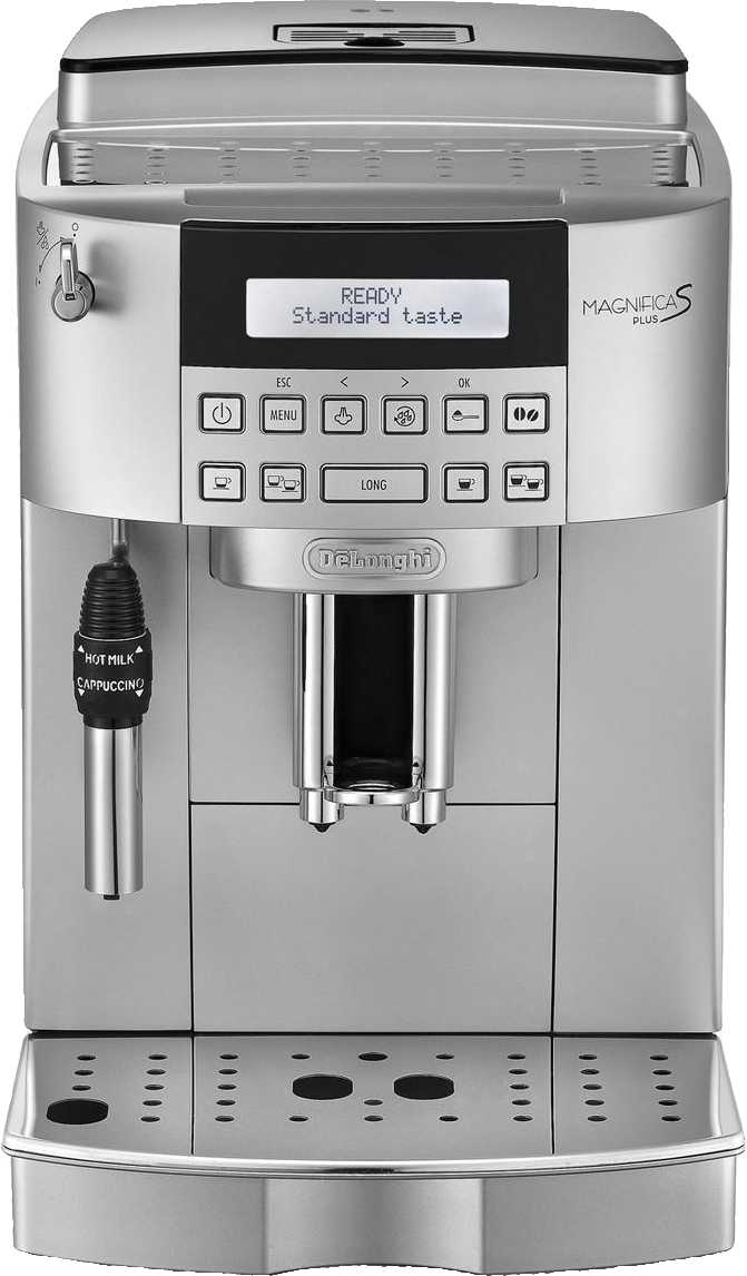 Espressor automat Delonghi Magnifica S ECAM 22.320 SB , 1450 W, 15 bar, 1.8 l, Rasnita integrata, Argintiu