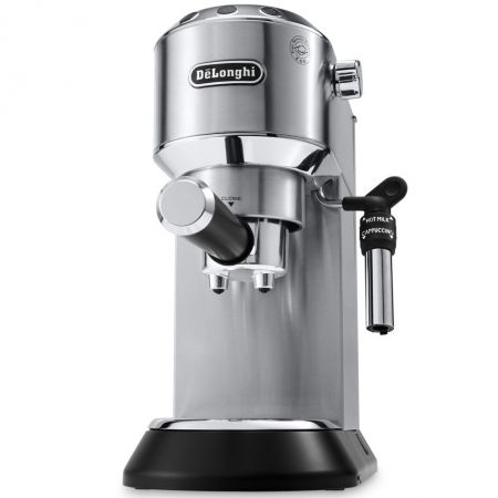 Espressor manual DeLonghi Dedica Style EC 685, 1300 W, 15 Bar, 1.1 l, Slim, Inox