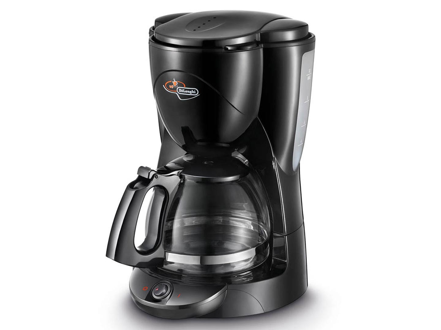 Aparat de cafea filtru, DeLonghi Brillante ICM 2.B, 1000 W, 1.5 l, 10 Cesti, Negru