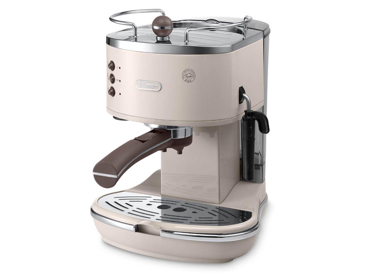 Espressor manual DeLonghi Vintage ECOV311.BG, 1100W, 15 bar, 1.4 l, Crem