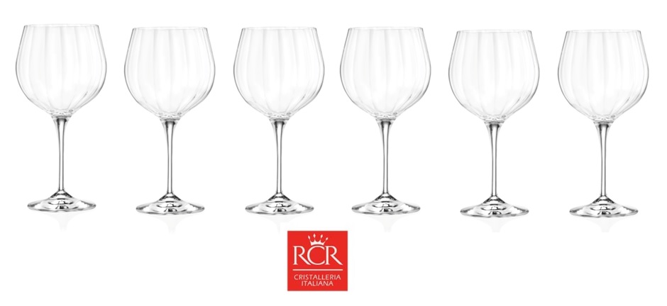 Set 6 pahare vin, cocktail OPTIQ, 670 ml, RCR