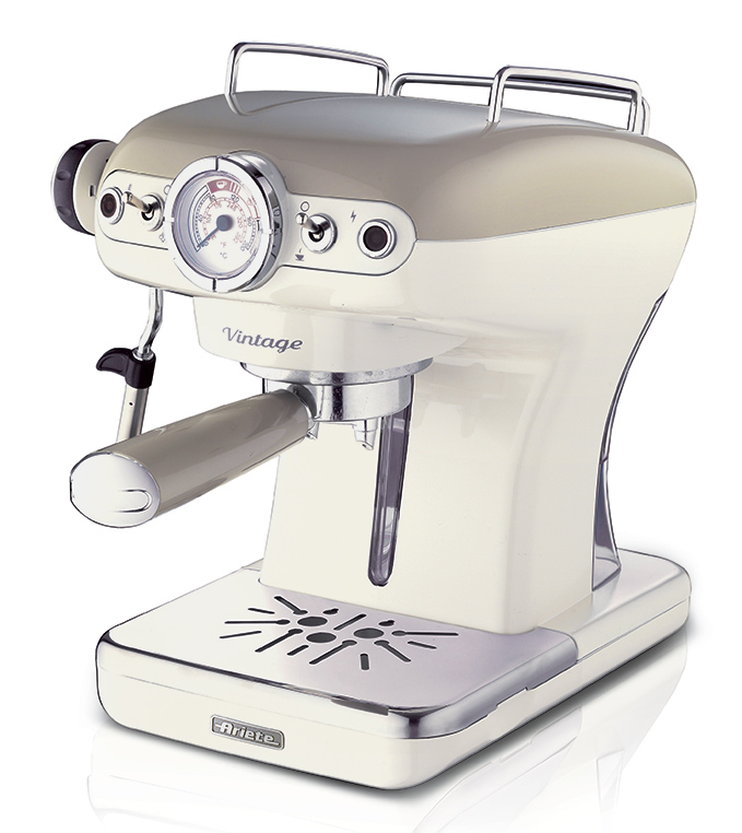 Espressor Ariete, Vintage 1389a Cream, 900W, 15Bar