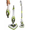 Mop multifunctional cu aburi 10 in 1 Vaporella Medicare SC2121, 0.4l, 1500W, 3,5 bari, alb-verde