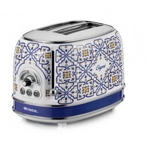 Prajitor de paine Ariete, 0155 Vintage, 810 W, 2 Felii, Capri