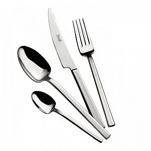 Set Tacamuri 24 Piese Inox 18/10 - Dream - Grosime 4Mm. Cutie Panoramica Cadou, Salvinelli