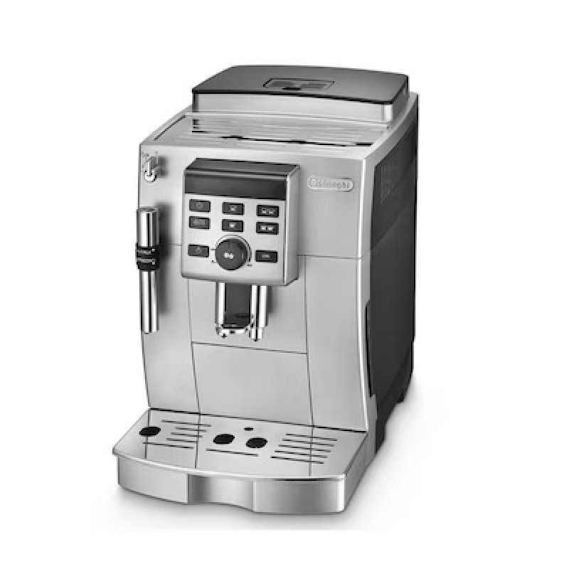 Espressor DeLonghi ECAM 25.120 SB, 1.8 L, 1450 W, sistem capuccino, Argintiu