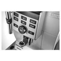 Espressor DeLonghi ECAM 25.120 SB, 1.8 L, 1450 W, sistem capuccino, Argintiu