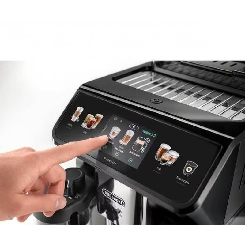 Espressor cafea automat De'Longhi Explore ECAM 450.65.G, 1450 W, 1.8 L, 19 bar, Negru