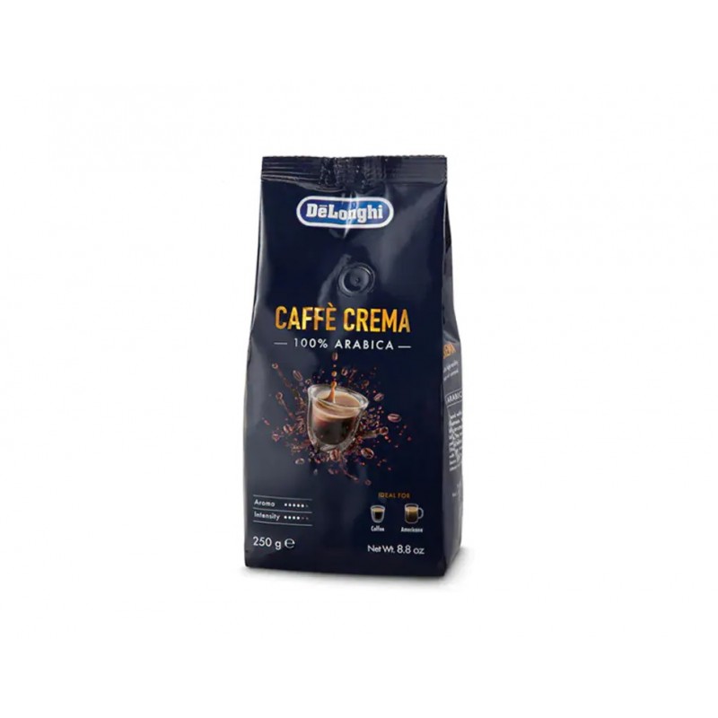 Cafea boabe DeLonghi Caffe Crema, 250g