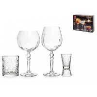 Set 4 pahare cocktail RCR Crystal, Luxion Eco Crystal Glass