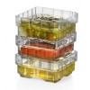 Set 6 boluri superpozabile Click Clack pentru aperitiv Stack, RCR Crystal, 12 cl, Stivuibile in 2 moduri