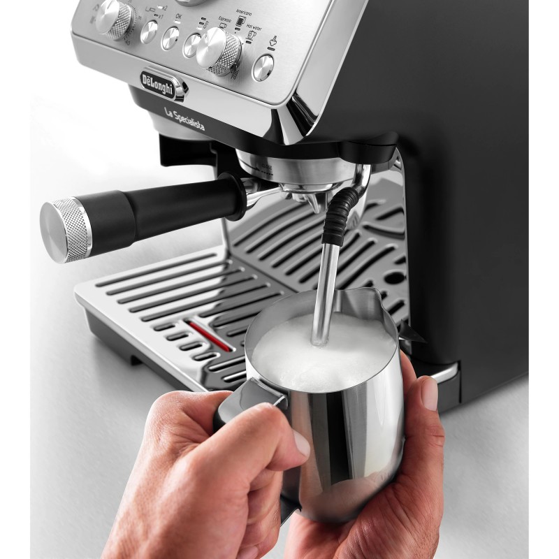 Espressor Manual La Specialista ARTE EC9155.MB, 1,5L, 15 Bar, 1300W, Negru/Argintiu