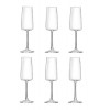 Set 6 pahare cu picior pentru sampanie Essential E30, RCR Crystal, 30 cl