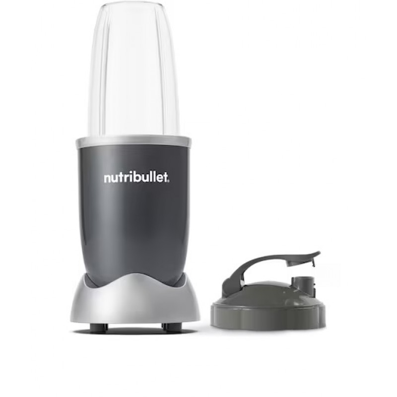 Blender Nutribullet Original, 600 W, 1 viteza, cupa inalta 0.7l, Argintiu