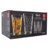 Set 6 pahare superpozabile Stack HB, RCR Crystal, Ideale pentru sucuri si cocktail-uri, 39 cl