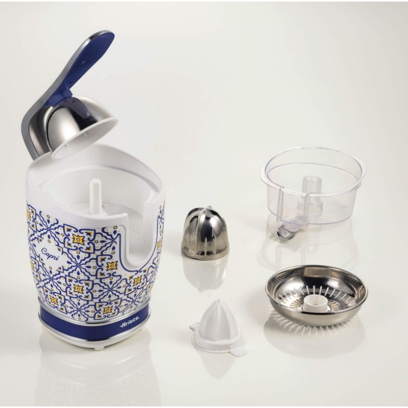 Storcator De Citrice Ariete 0413, Putere 85W, Inox, Cu Maner, Capri Vintage Delcaffe.ro