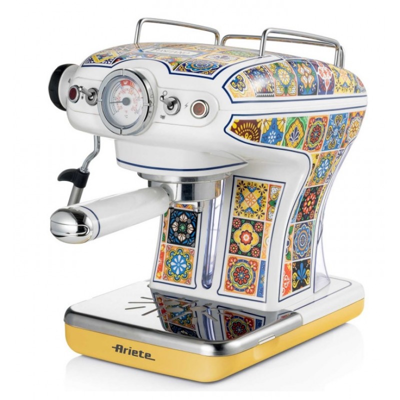 Espressor Ariete, Vintage 1389A, 850W, 15Bar, Positano Delcaffe.ro