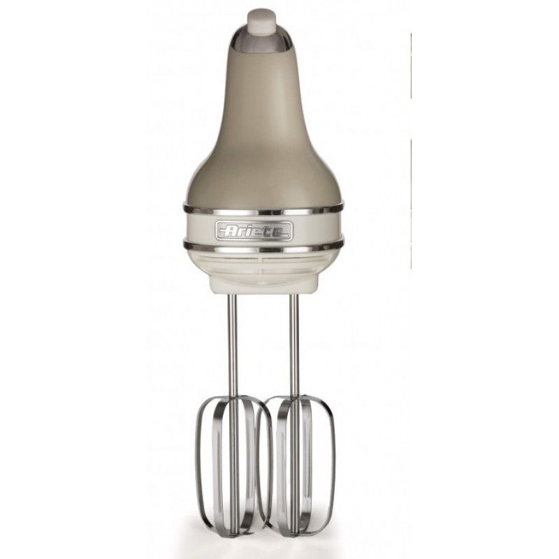 Mixer manual Ariete VINTAGE 1548/04, 450W, 5 viteze, Turbo, Crem Delcaffe.ro