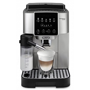 Espressor automat DeLonghi Magnifica Start ECAM 220.80.SB, 1,8 l, 15 bar, carafa cu tehnologie LatteCrema, 1450 W, Negru-Argintiu