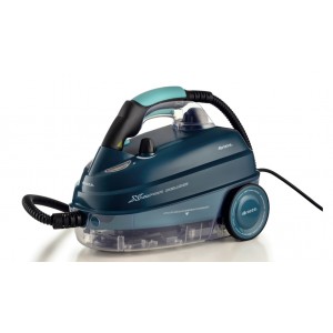 Aparat de curat cu abur XvaporDeluxe 4146 Ariete, 1500 W, 1.6 l, 5 bari, Albastru