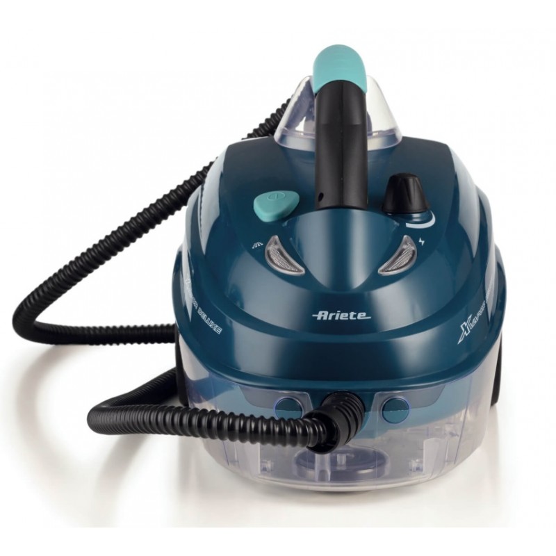 Aparat de curat cu abur XvaporDeluxe 4146 Ariete, 1500 W, 1.6 l, 5 bari, Albastru Delcaffe.ro