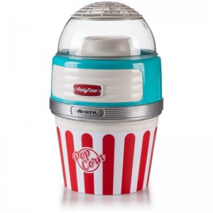 Aparat Popcorn Xl Party Time 2957 Ariete, 1100W, 60 Gr, Blue