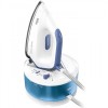 Statie de calcat Braun CareStyle Compact IS2143BL, 2400W, 6 bari, abur variabil 125g/min, jet de abur 420g/min, rezervor 1.5L, talpa EloxalPlus, Alb/Albastru