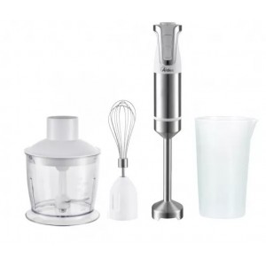 Blender, chopper si mixer 3 in 1 din otel inoxidabil cu vas gradat de 700 ml, Ardes Trinity, 1000w