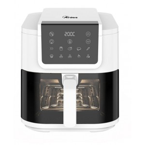 Friteuza cu aer cald Ardes INFINITY 8l, 1700W, afisaj digital touch, alba