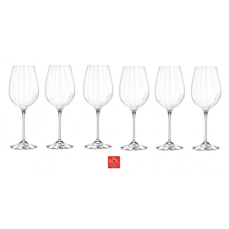 Set 6 pahare vin OPTIQ,650 ml, RCR