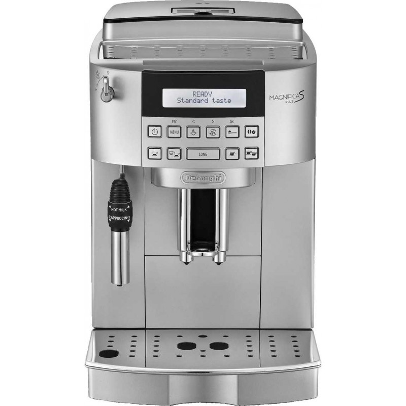 Espressor automat Delonghi Magnifica S ECAM 22.320 SB , 1450 W, 15 bar, 1.8 l, Rasnita integrata, Argintiu