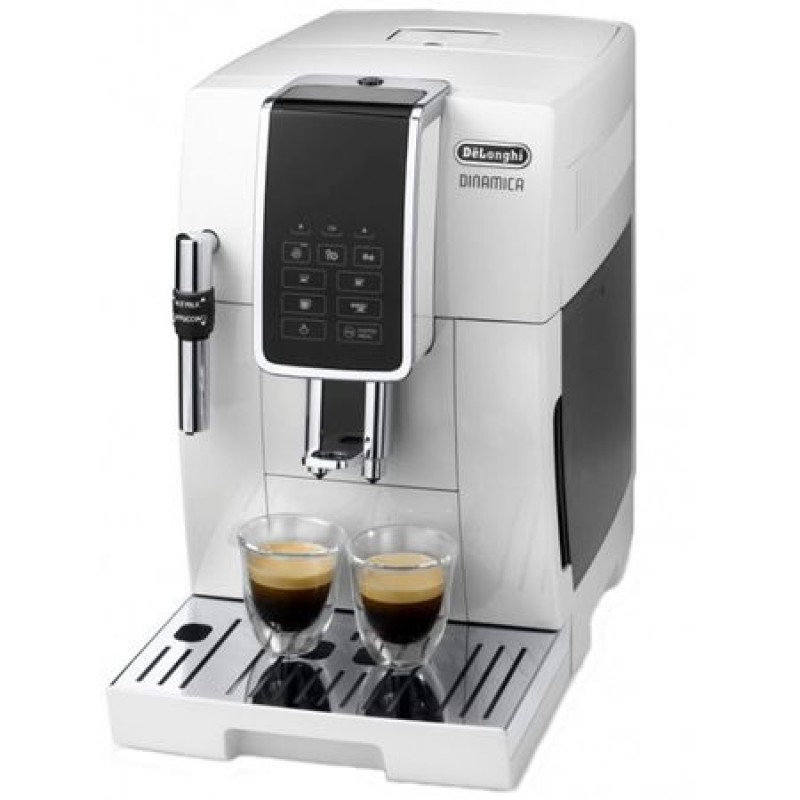 Espressor automat Delonghi, ECAM 350.35W, 1450W, 15 bar, 1.8l, Alb