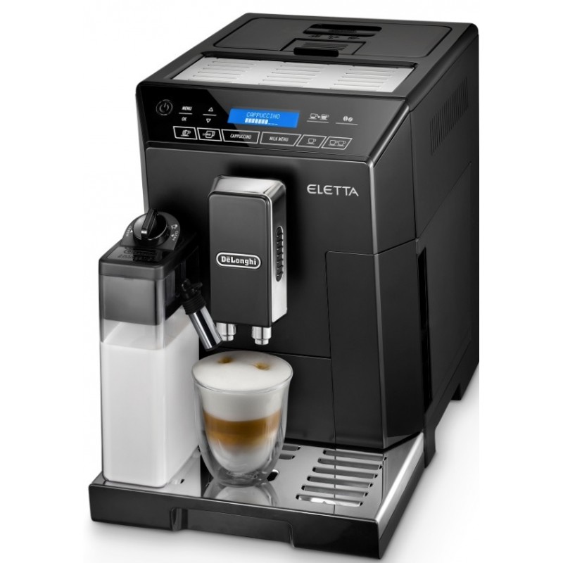Espressor de cafea automat DeLonghi Eletta ECAM 44.660.B, 1450W, 2L, 15 bar, 400gr, Negru
