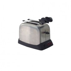 Prajitor de paine Ardes AR1T30, 1000 W, 2 felii, Functie decongelare , incalzire si anulare, Inox