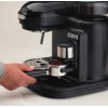 Espressor manual Ariete Moderna, 1318BK Negru, 1080w, Rasnita incorporata, Sistem cappuccino, 15 Bar