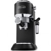 Espressor manual DeLonghi Dedica Style EC 685, 1300 W, 15 Bar, 1.1 l, Slim, Negru