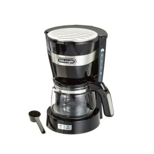 Filtru de cafea DeLonghi, ICM 14011 BK, Negru