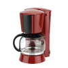 Filtru de cafea Studio Casa RB2FC Neology, 900 W, 1.25 l, Carafa sticla, Rosu/ Negru