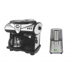 Pachet Espressor Studio Casa 1353 New Delicia Combi , 15 Bar, 2 In 1 + Rasnita Del Caffe Grind Master, 220W, 60G