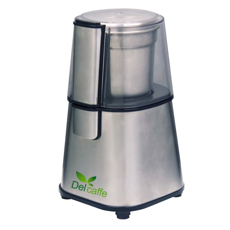 Rasnita Del Caffe Grind Master, 220W, 60g cafea, cutit inox, functie Puls, Inox