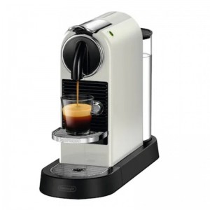 Espressor DeLonghi Nespresso EN167.W CitiZ, 19 bar, 1260 W, 1 L, Alb