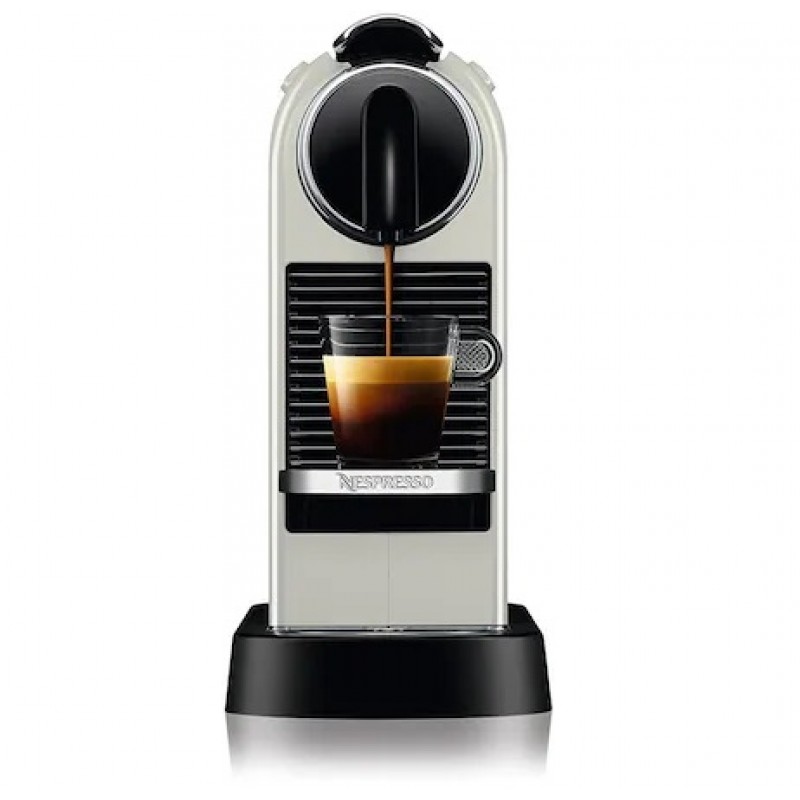 Espressor DeLonghi Nespresso EN167.W CitiZ, 19 bar, 1260 W, 1 L, Alb